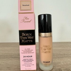 Too Faced Born This Way Matte 24 Hour Undetectable Foundation Seashell